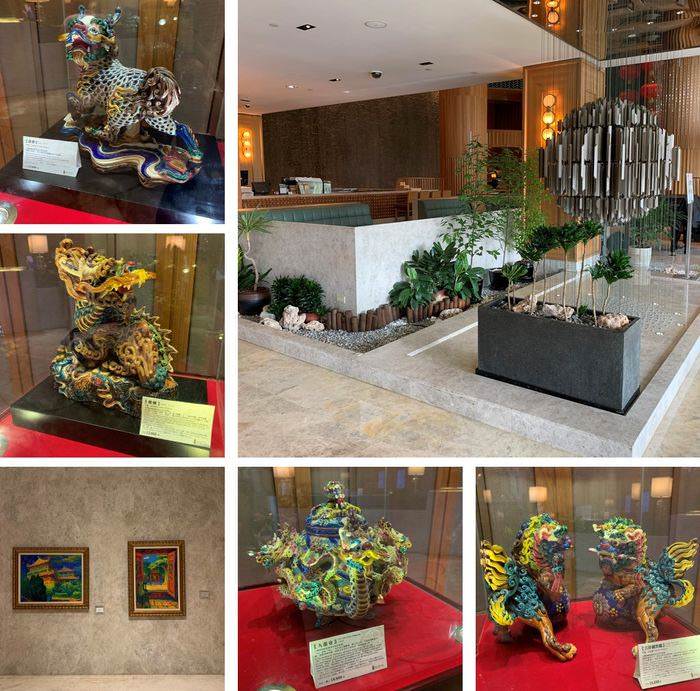 台南香格里拉飯店大廳藝術品