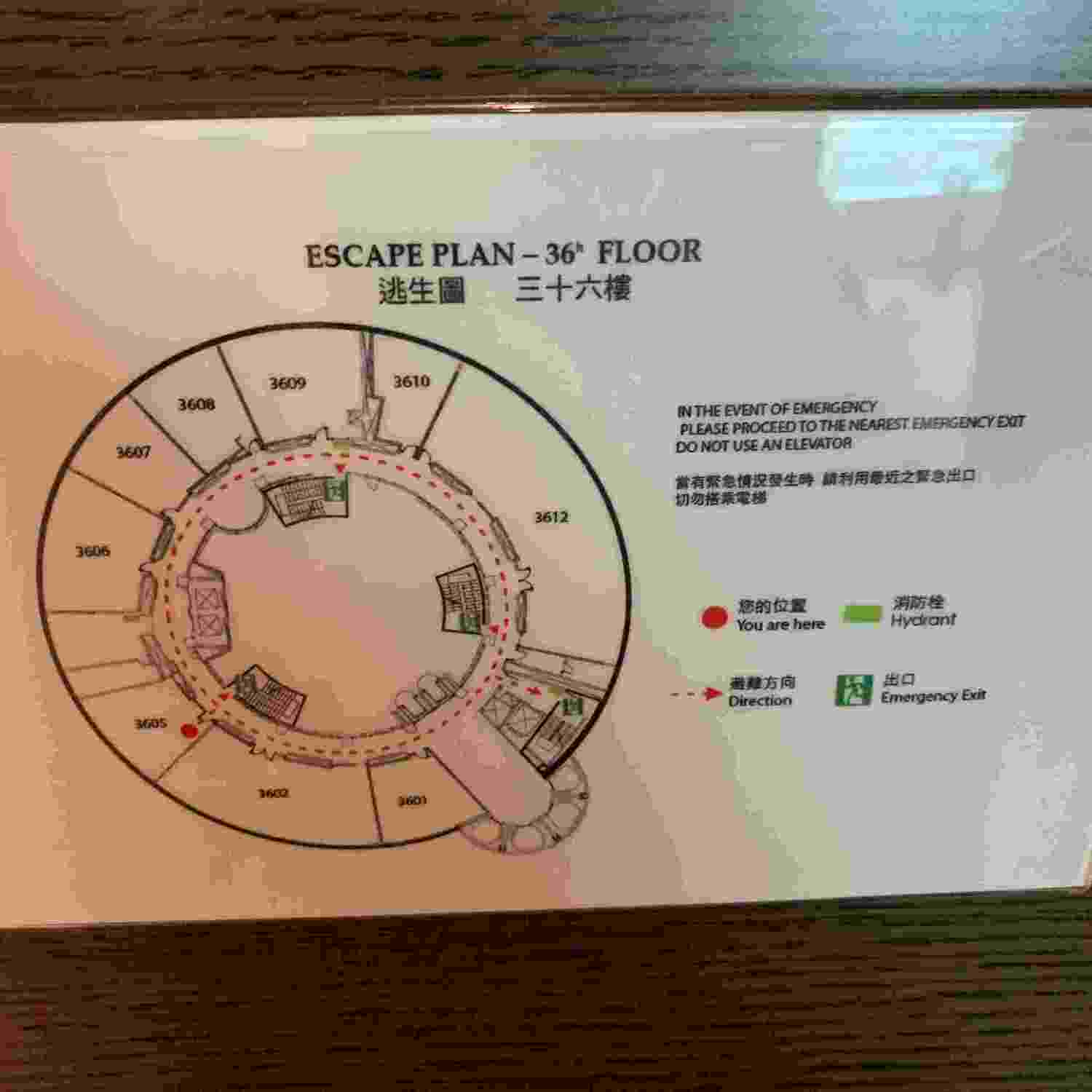 香格里拉台南遠東國際大飯店36樓格局