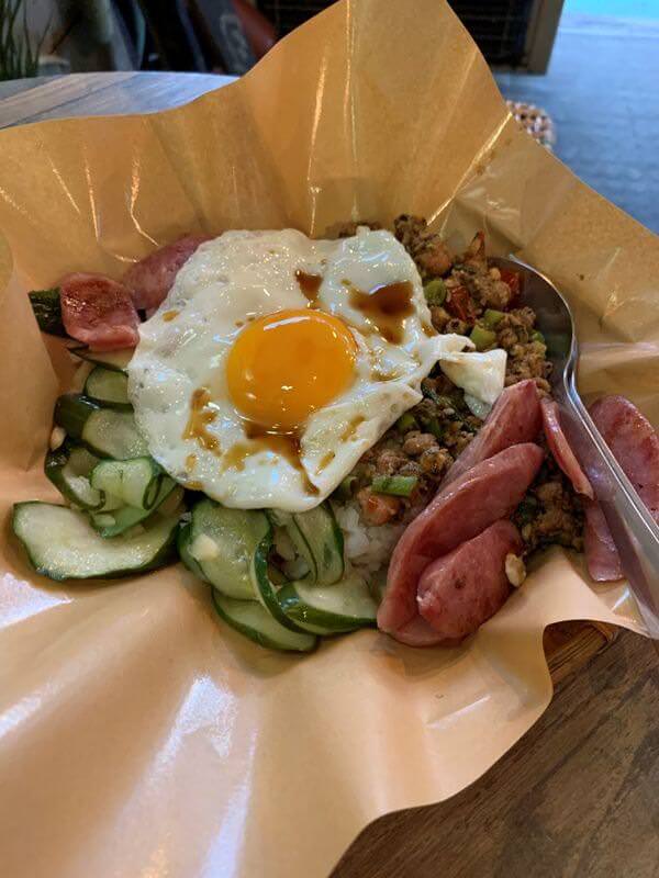 [台北永和] 北蘭阿姨商行。嘎拋豬肉飯