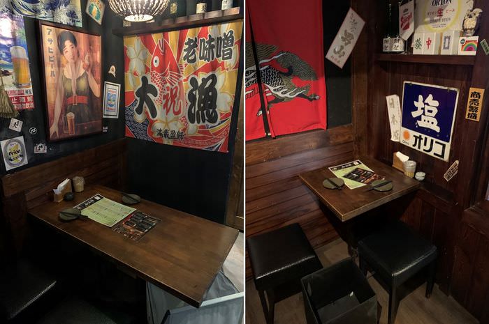 [板橋美食]老味噌居酒屋江翠店。內用座位