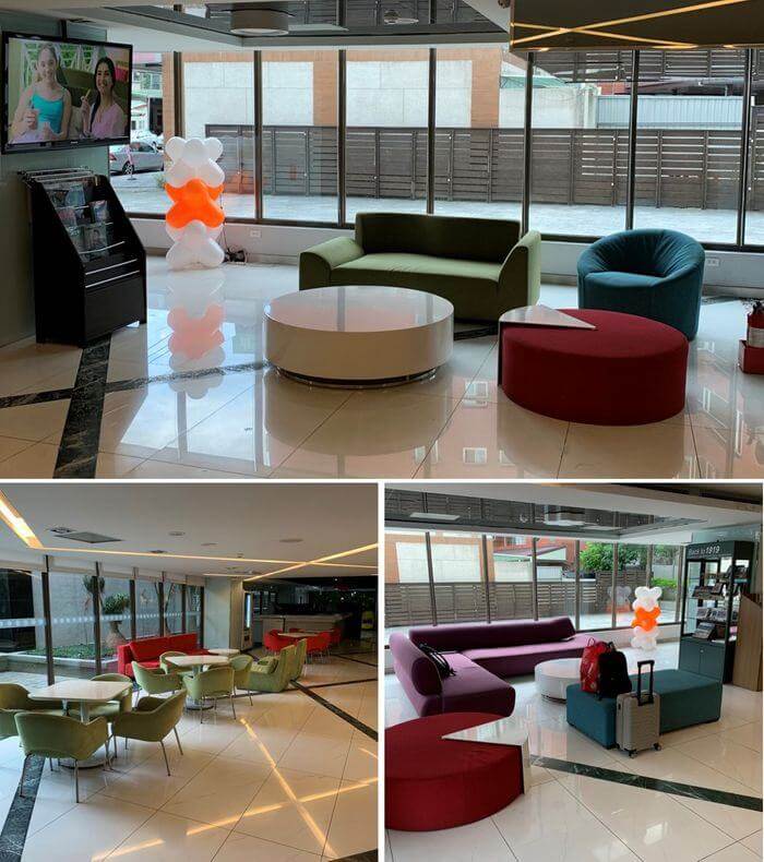 [花蓮住宿] 力麗華美達安可酒店住宿體驗心得。LOBBY休息區