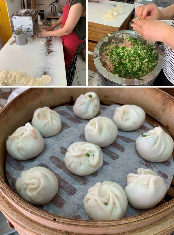 [宜蘭美食] 正常鮮肉小籠湯包。宜蘭火車站附近美食，現包現蒸超多汁。店員包湯包動作超快