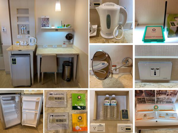 [台南住宿] 康橋民生館。安平區中西區住宿推薦。房間書桌