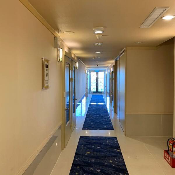 [台南住宿] 康橋民生館。安平區中西區住宿推薦。走廊