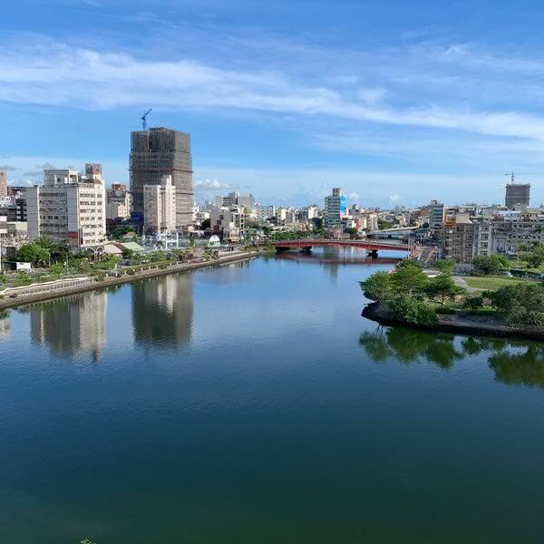 [台南住宿] 康橋民生館。安平區中西區住宿推薦。運河美景1