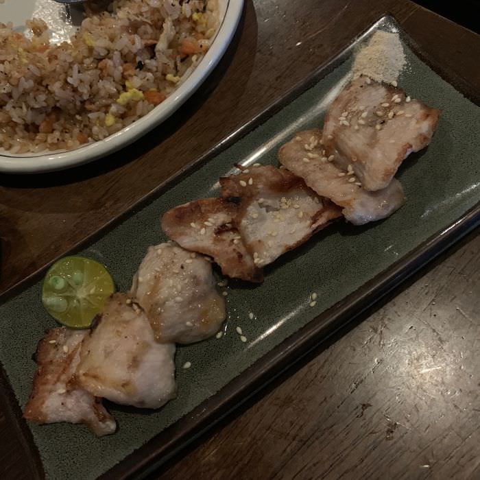 [板橋美食]老味噌居酒屋江翠店。鹽烤松阪豬