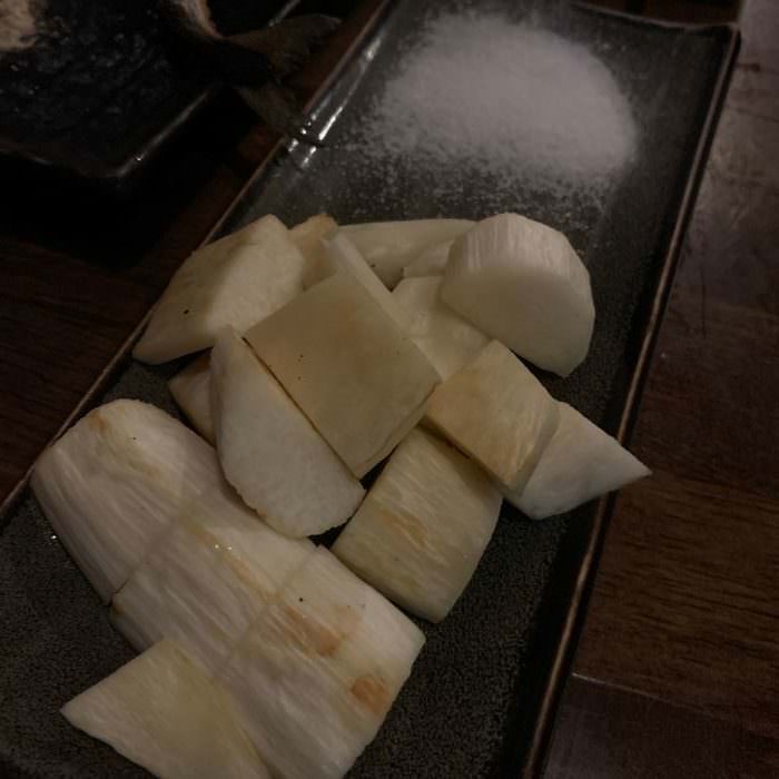[板橋美食]老味噌居酒屋江翠店。鹽烤茭白筍
