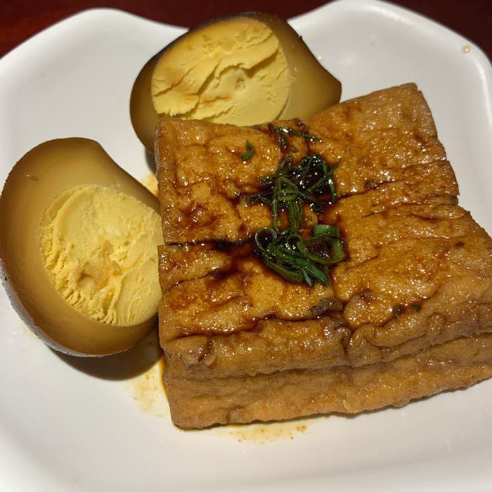 [台北美食] 大稻埕魯肉飯。魯鴨蛋&油豆腐