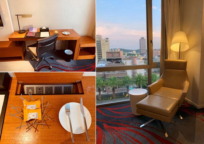 新竹芙洛麗大飯店/貴妃椅，辦公桌，迎賓小點