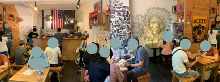 [竹北早午餐] 餓霸Brunch俗胖手作蛋餅。內用區