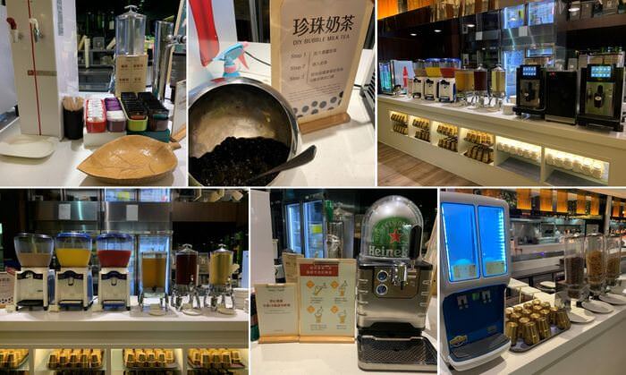 新竹芙洛麗大飯店/飲料區，珍珠奶茶