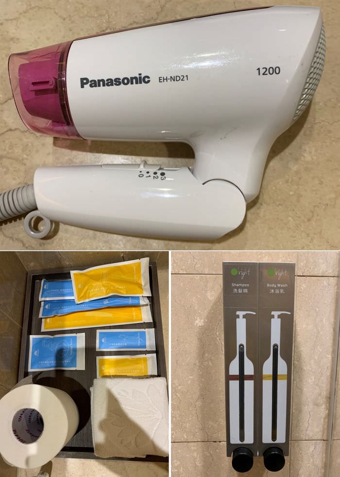 [台南安平住宿]臺邦商旅。商務商人房PANASONIC國際牌EH-ND21吹風機
