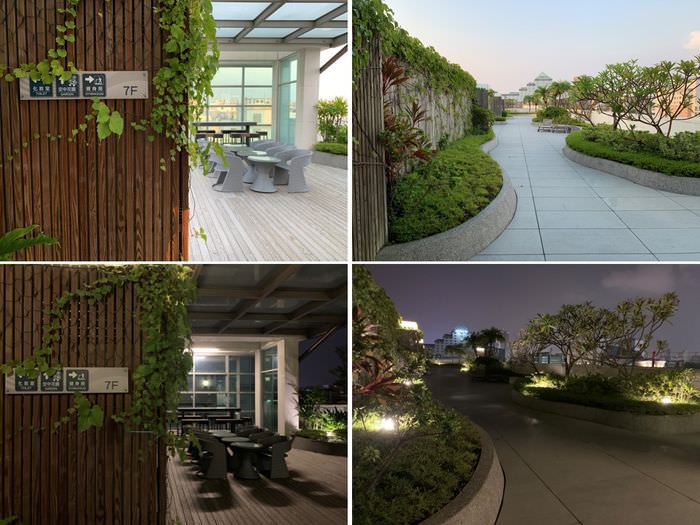 [台南安平住宿]臺邦商旅。空中花園