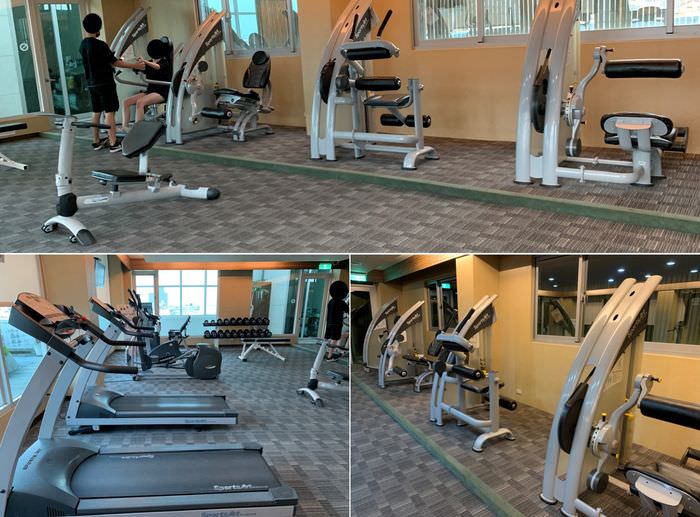 [台南安平住宿]臺邦商旅。健身房2