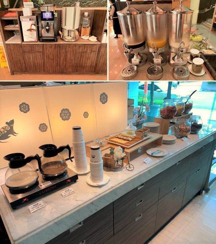 [台南安平住宿]臺邦商旅。飲料區