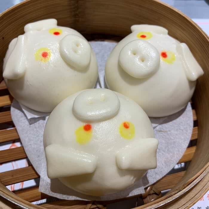 新竹芙洛麗大飯店/新竹巨城點點心小豬流沙包