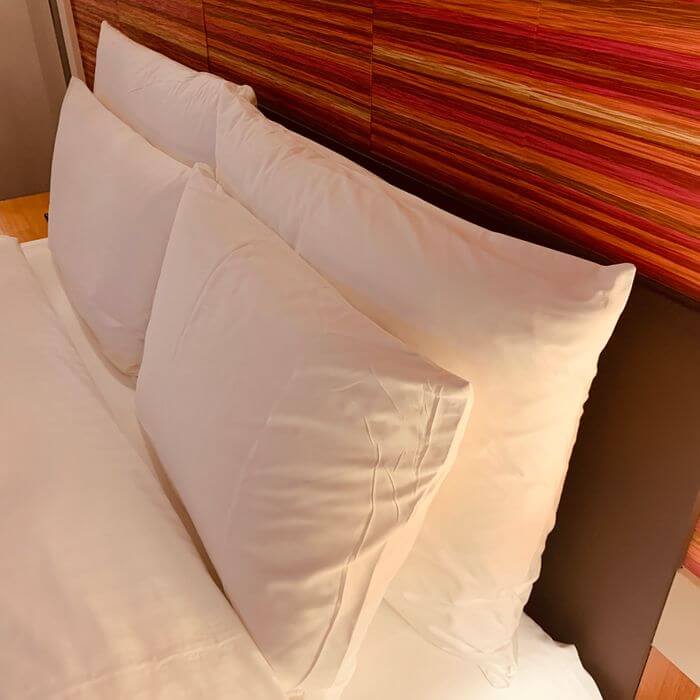 新竹芙洛麗大飯店/枕頭給兩個，舒服