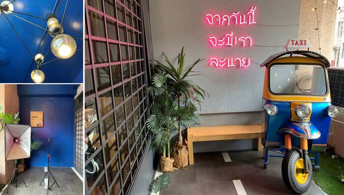 505THAI泰式定食/新竹竹北泰式異國料理/有合菜也有套餐/竹北中正東路泰國菜推薦 - 第6張圖 新竹竹北泰式異國料理/505THAI泰式定食/二樓網美拍照區