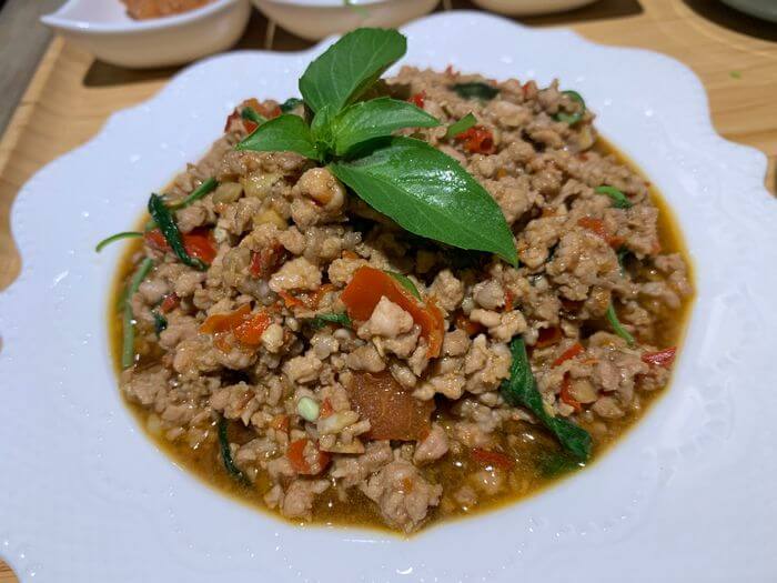 505THAI泰式定食/新竹竹北泰式異國料理/有合菜也有套餐/竹北中正東路泰國菜推薦 - 第12張圖 新竹竹北泰式異國料理/505THAI泰式定食/打拋豬肉