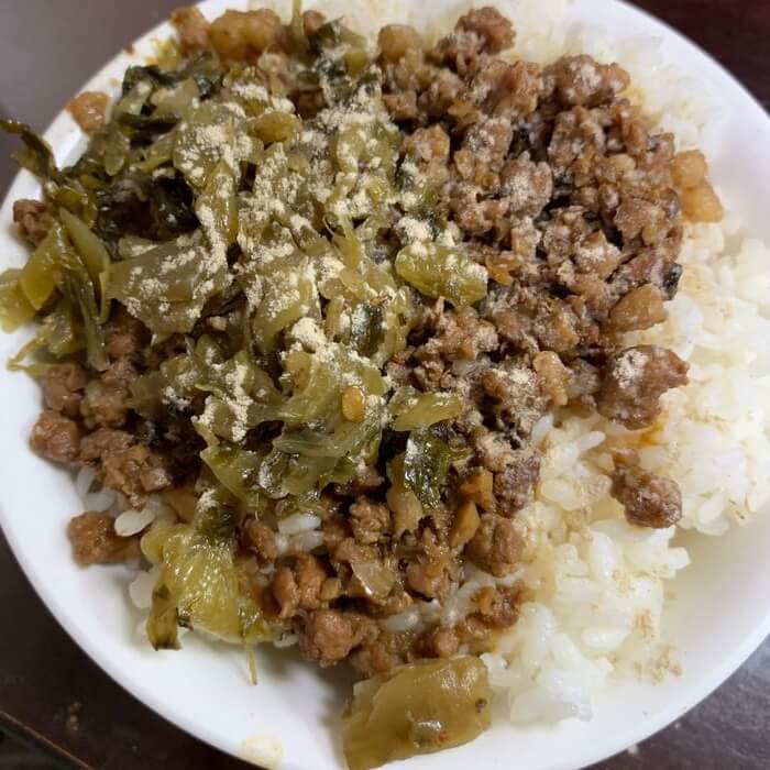 香菇肉燥飯