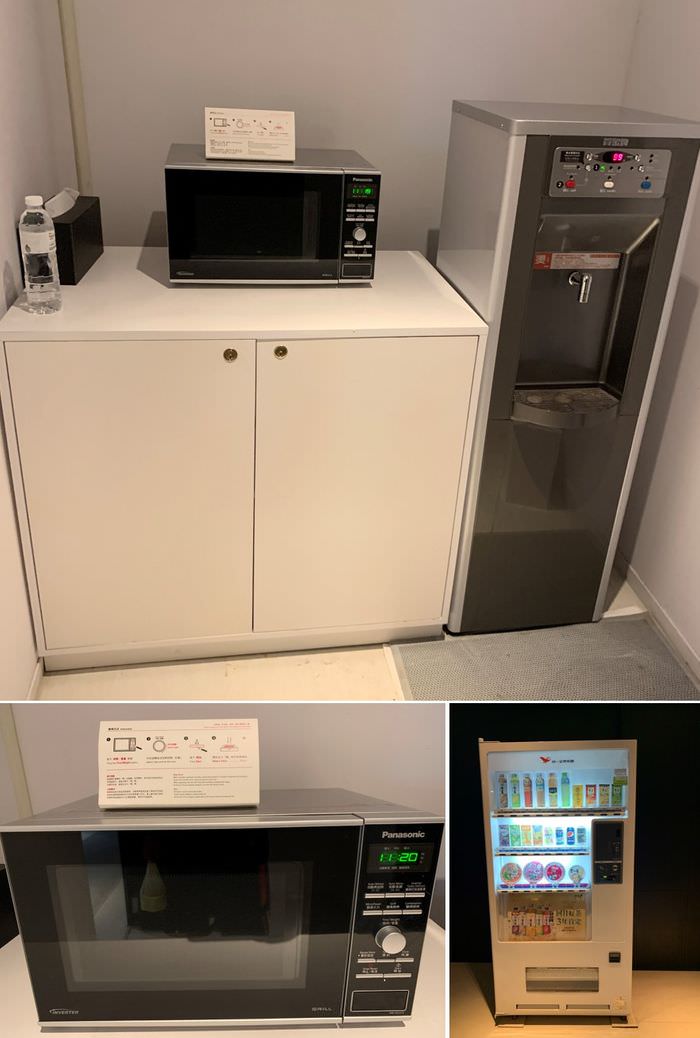 台南東區住宿/老爺行旅The Place Tainan/台南住宿飯店酒店推薦/設計風格結合在地元素飯店微波爐