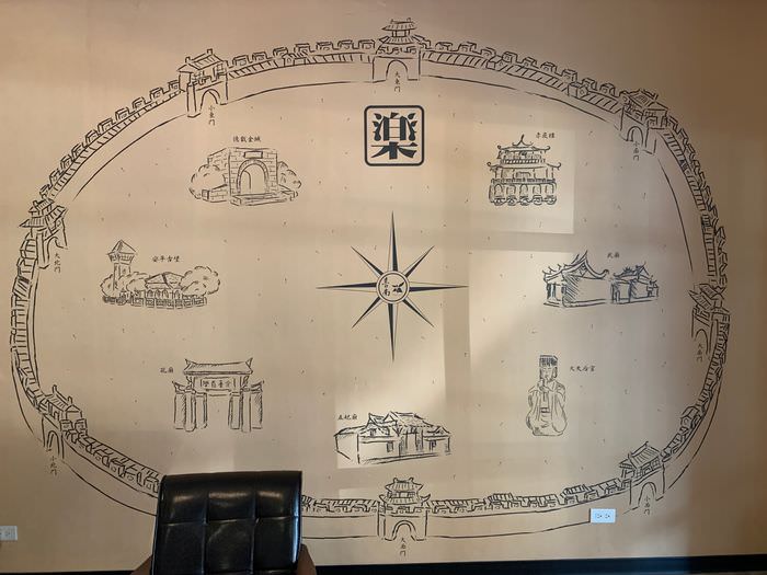 台南中西區住宿推薦/泊樂行旅赤崁店/一樓休息區