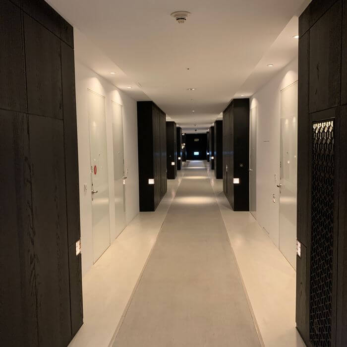 台南東區住宿/老爺行旅The Place Tainan/台南住宿飯店酒店推薦/設計風格結合在地元素飯店飯店走廊