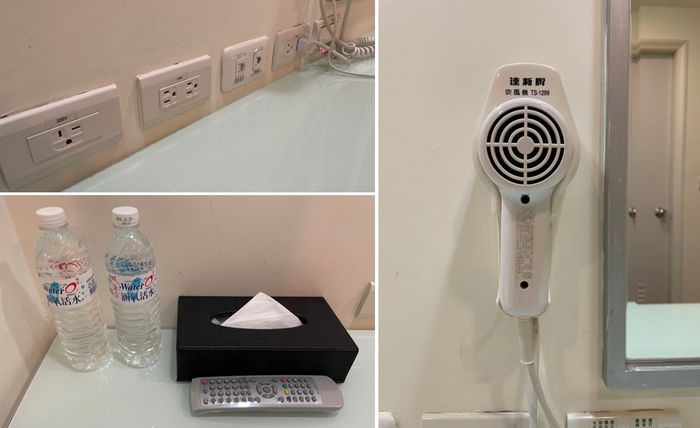 雲端商務旅館/新竹竹北附近休息推薦/竹北火車站後站步行1分鐘 - 第14張圖 花漾時尚旅館/新竹竹北附近休息推薦/吹風機