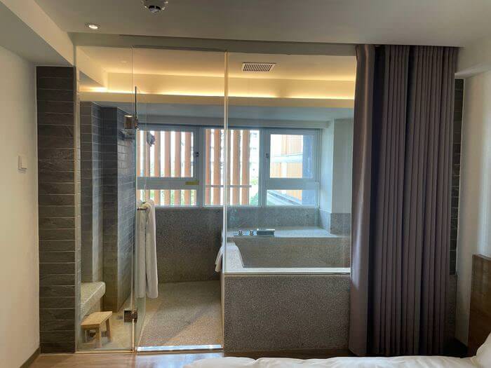 捷絲旅宜蘭礁溪館/溫泉親子飯店推薦/男女裸湯+戶外風呂SPA/礁溪兩天一夜怎麼玩/日式高級房