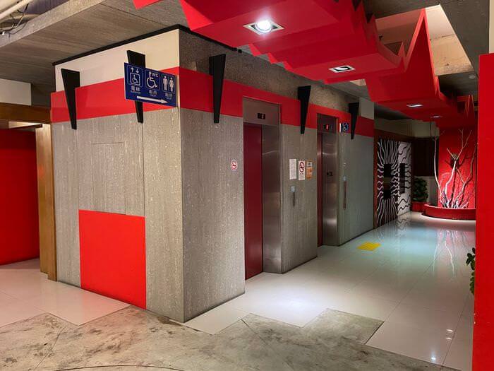 雲端商務旅館/新竹竹北附近休息推薦/竹北火車站後站步行1分鐘 - 第6張圖 花漾時尚旅館/新竹竹北附近休息推薦/電梯