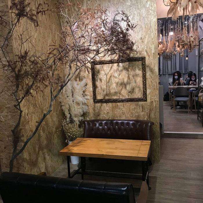 台中西屯咖啡廳Frini Café/逢甲東海大學附近不限時乾燥花咖啡館/超美咖啡館