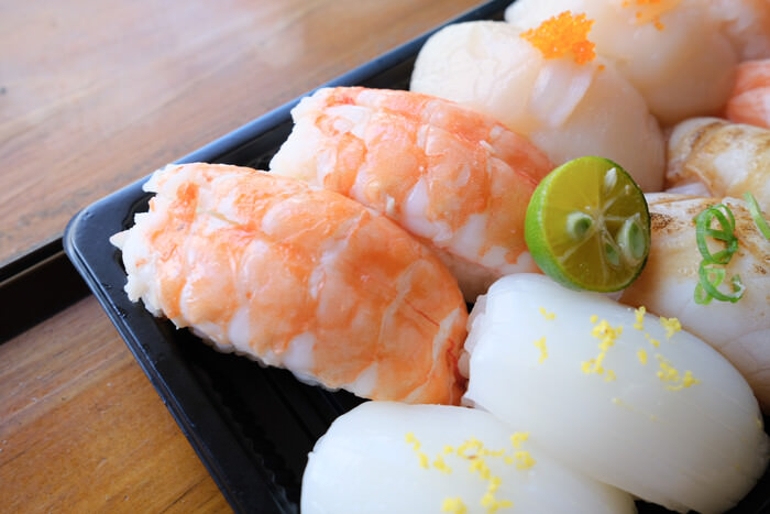 [新竹美食] 享稻Enjoy Sushi。新竹鐵道路外帶壽司，聚餐聚會日式料理好選擇。鮮蝦握壽司
