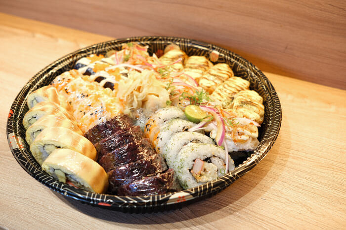 [新竹美食] 享稻Enjoy Sushi。新竹鐵道路外帶壽司，聚餐聚會日式料理好選擇。新竹壽司聚餐