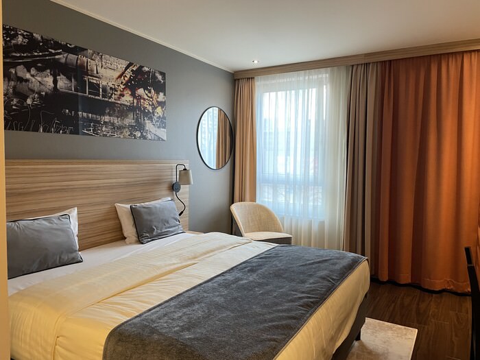 [奧捷自助] 維也納Star inn Hotel Premium。維也納中央車站走路5分鐘住宿推薦。雙人房