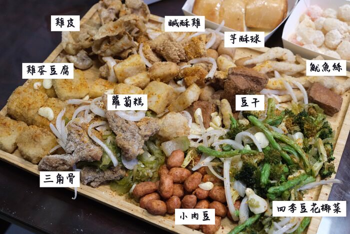 [新竹美食]大爺鹹酥雞食品店。新竹東區消夜推薦，好吃不油膩。炸物