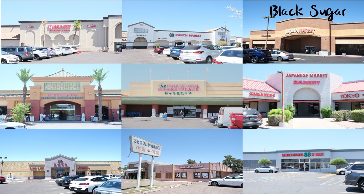 9家亞利桑那鳳凰城亞洲超市整理。