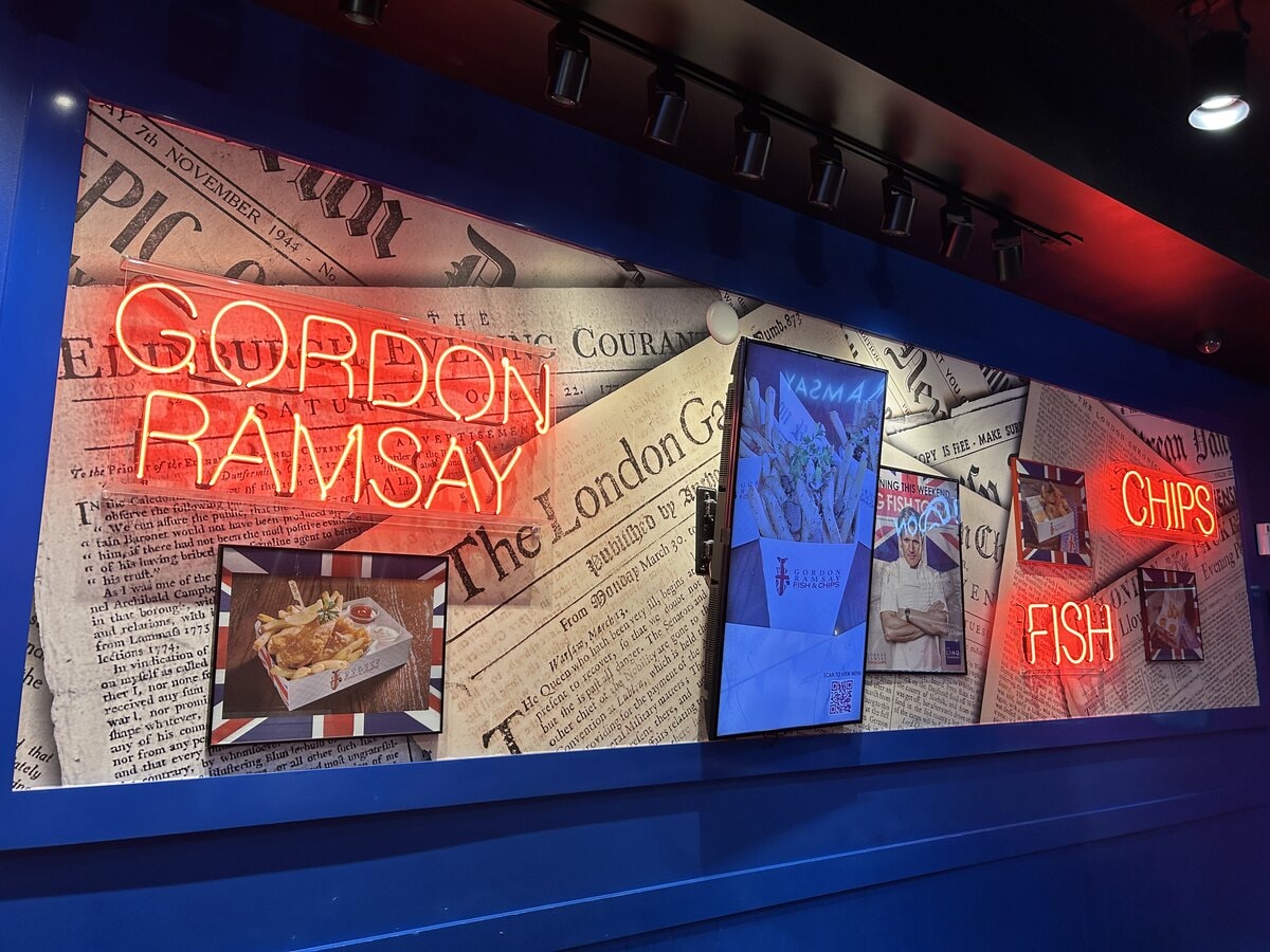 廚神Gordon Ramsay炸魚薯條。拉斯維加斯美食。 - 第4張圖