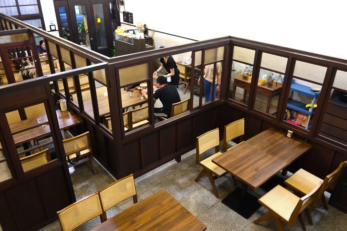 升火1927老屋餐廳。竹北美食,酸菜魚跟春雞都好吃。 - 第2張圖