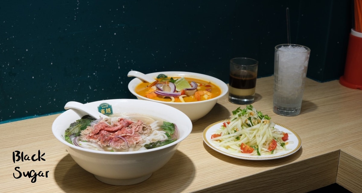 雀越越南河粉。新竹東門市場異國美食。