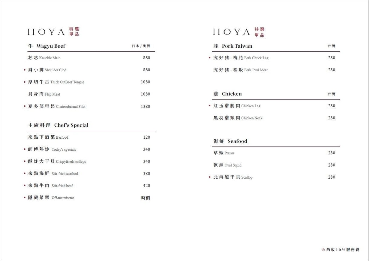 HOYA燒肉。竹北高鐵附近約會聚餐燒肉推薦。 - 第10張圖